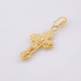 Dije Cruz Cristo 1.05gr / 3cm / Oro Amarillo 18K *
