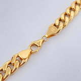 Cadena Cubana 14.75gr / 60.5cm / 6.87mm Oro Amarillo +1 18K $