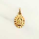 Dije Virgen Milagrosa 0.9gr / 1.7cm / Oro Amarillo 18K %