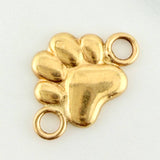 Herraje Huella 0.5gr / 1.2cm / Oro Amarillo 18K %
