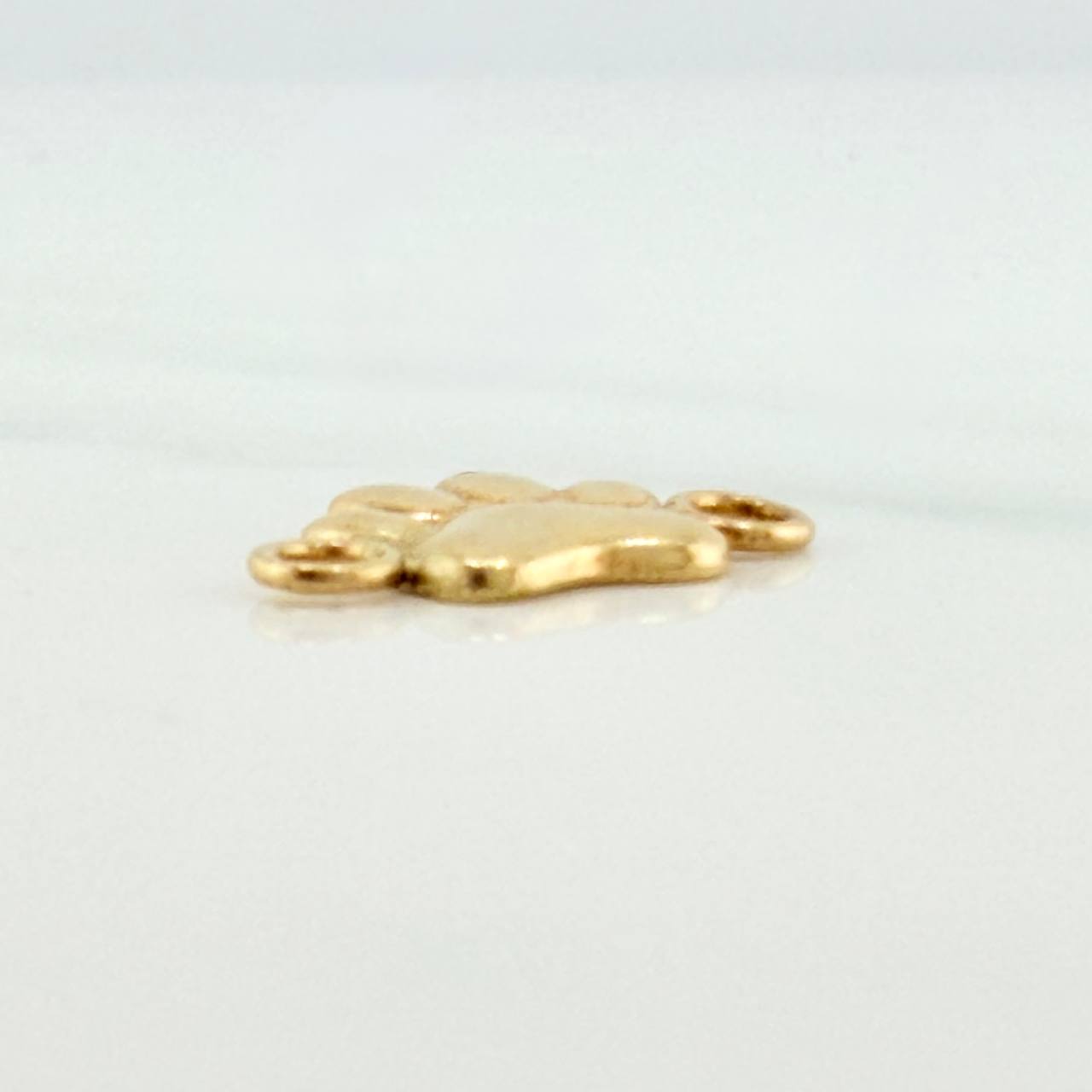 Herraje Huella 0.5gr / 1.2cm / Oro Amarillo 18K %