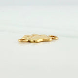 Herraje Huella 0.5gr / 1.2cm / Oro Amarillo 18K %