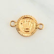 Herraje Corona 0.85gr / 1.8cm / Oro Amarillo 18K %