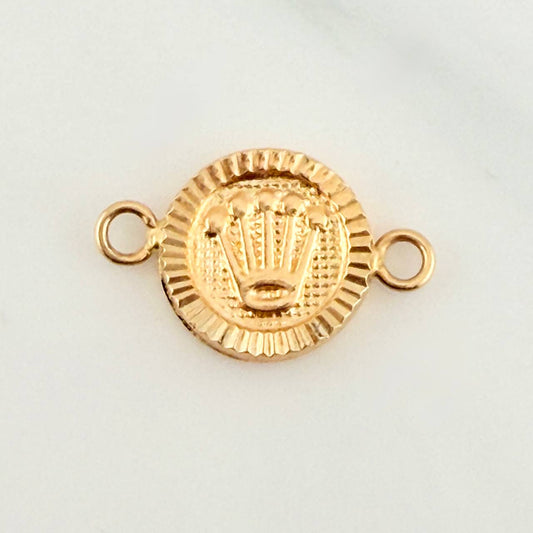 Herraje Corona 0.85gr / 1.8cm / Oro Amarillo 18K %
