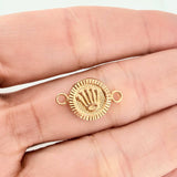 Herraje Corona 0.85gr / 1.8cm / Oro Amarillo 18K %