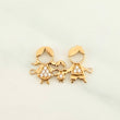 Herraje Familia Silueta 1.05gr / 1.08cm / Oro Amarillo 18K %