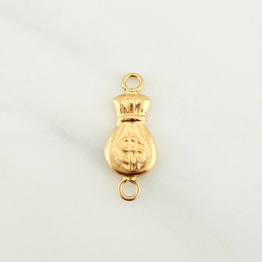 Herraje Bolsa de Dinero 0.35gr / 1.6cm / Oro Amarillo 18K %