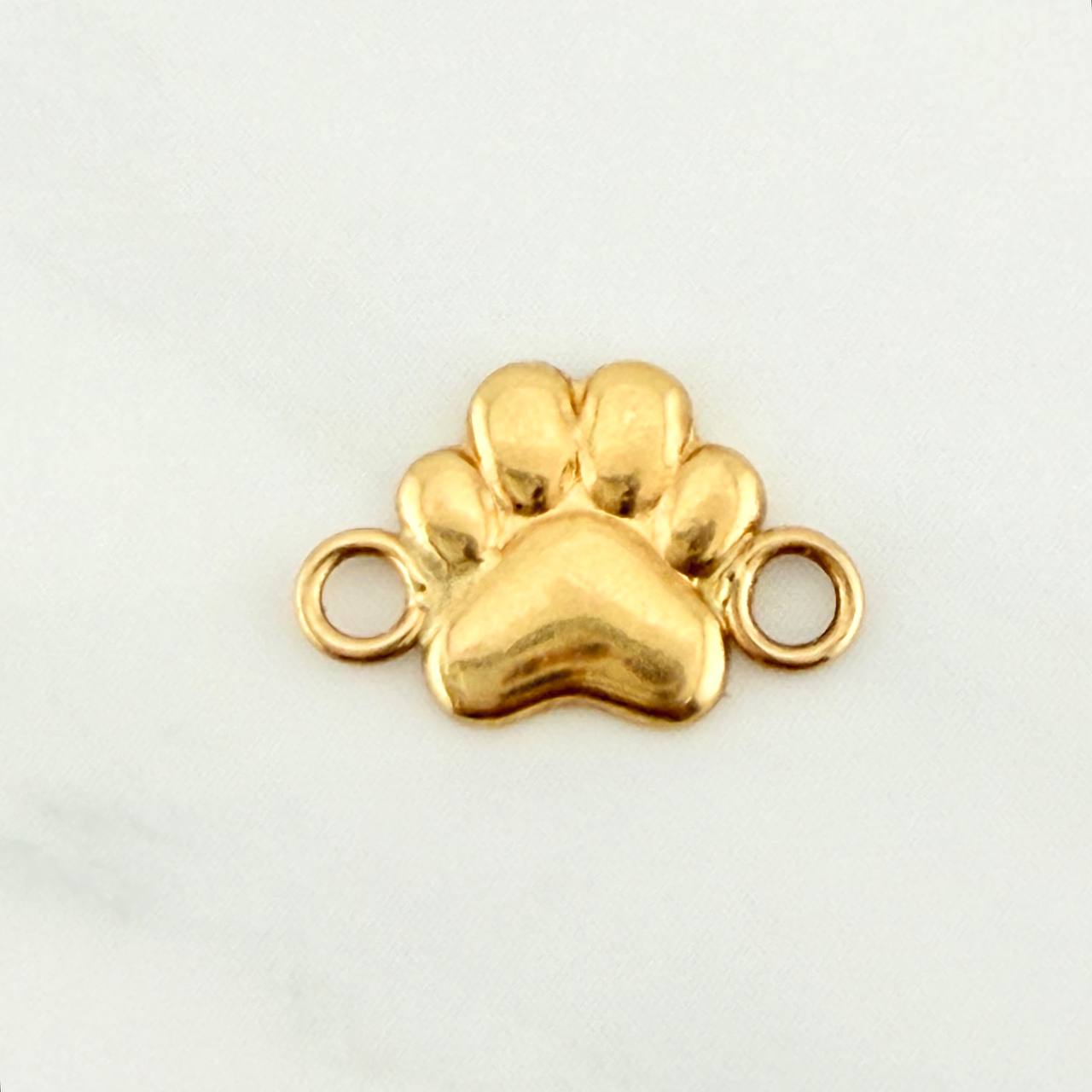 Herraje Huella 0.5gr / 1.2cm / Oro Amarillo 18K %