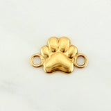 Herraje Huella 0.5gr / 1.2cm / Oro Amarillo 18K %
