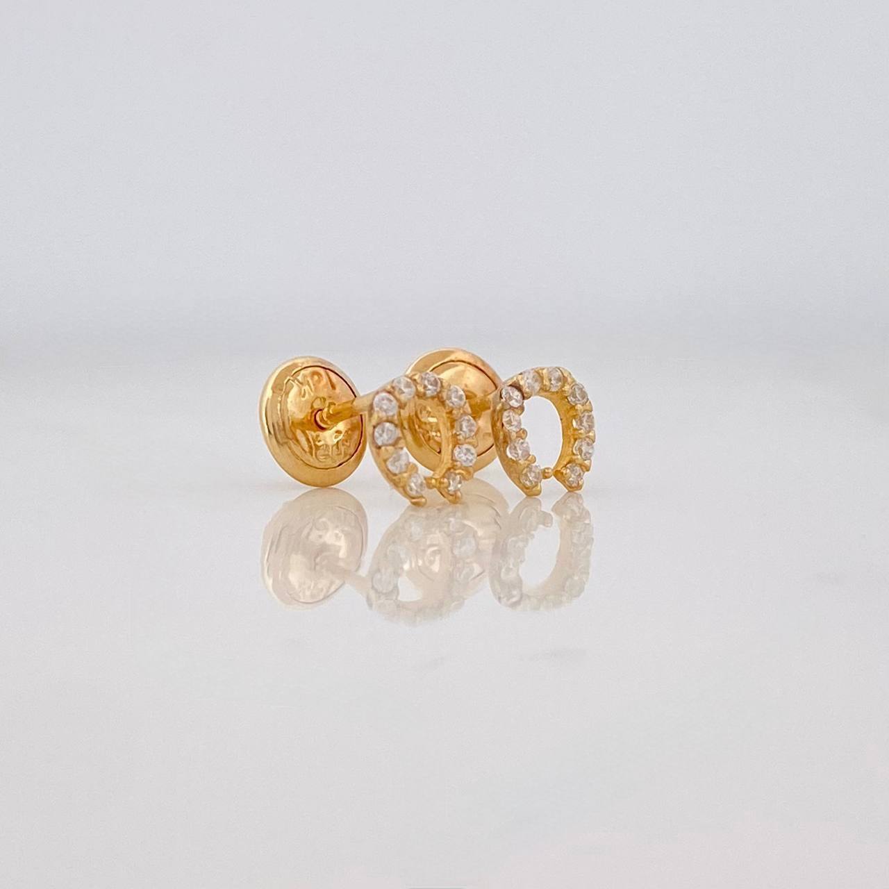 Topos Herradura 0.65g / 4.88mm Oro Amarillo 18K