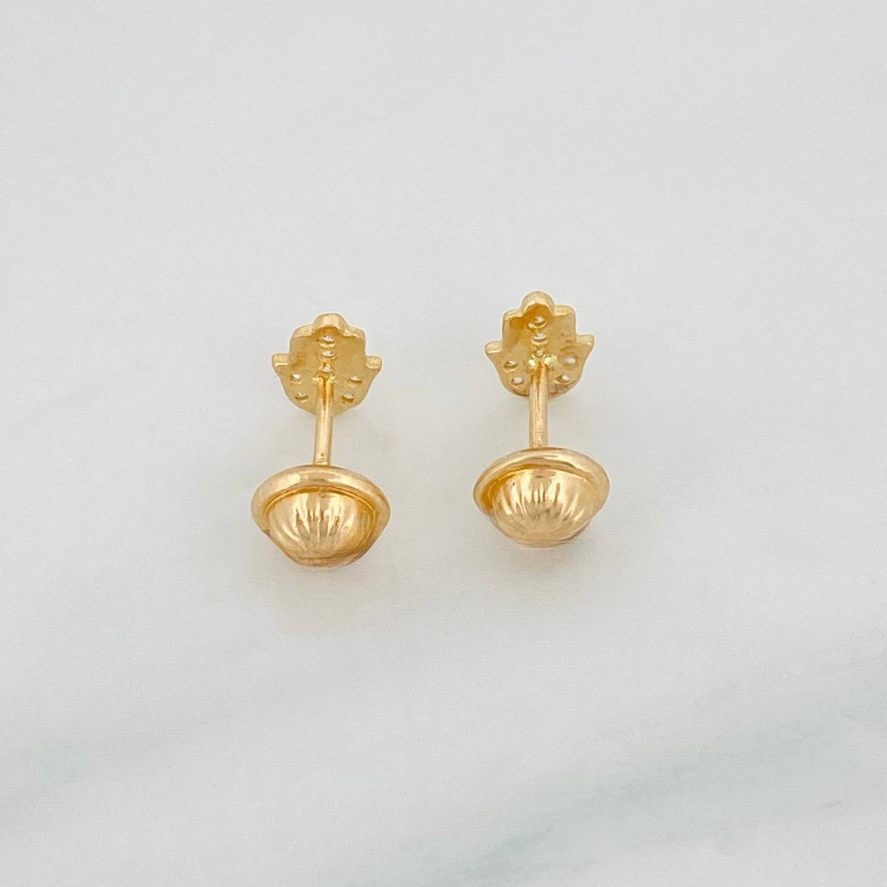 Topos Mano Hamsa 0.75g / 4.62mm Oro Amarillo 18K