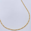 Cadena Figaro 1.05gr / 49.3cm / 1.13mm Oro Amarillo +1 18K $