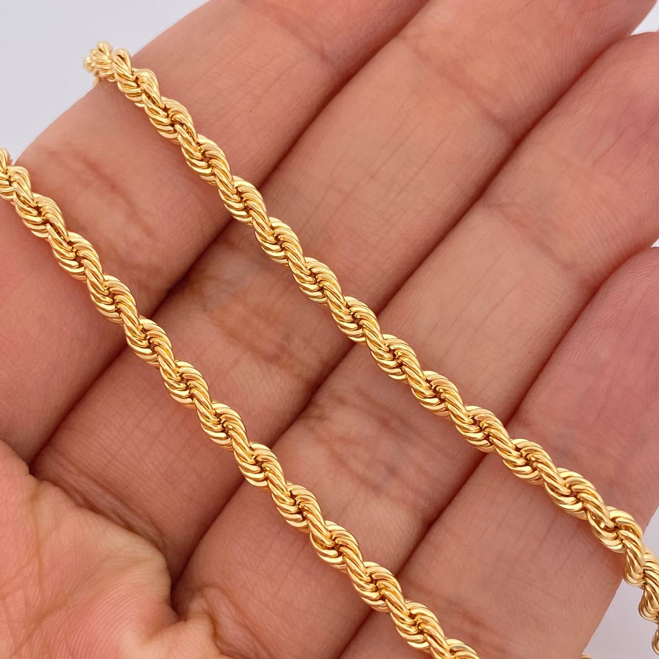 Cadena Lazo 8.35gr / 60cm / 3.1mm Oro Amarillo +3 18K $