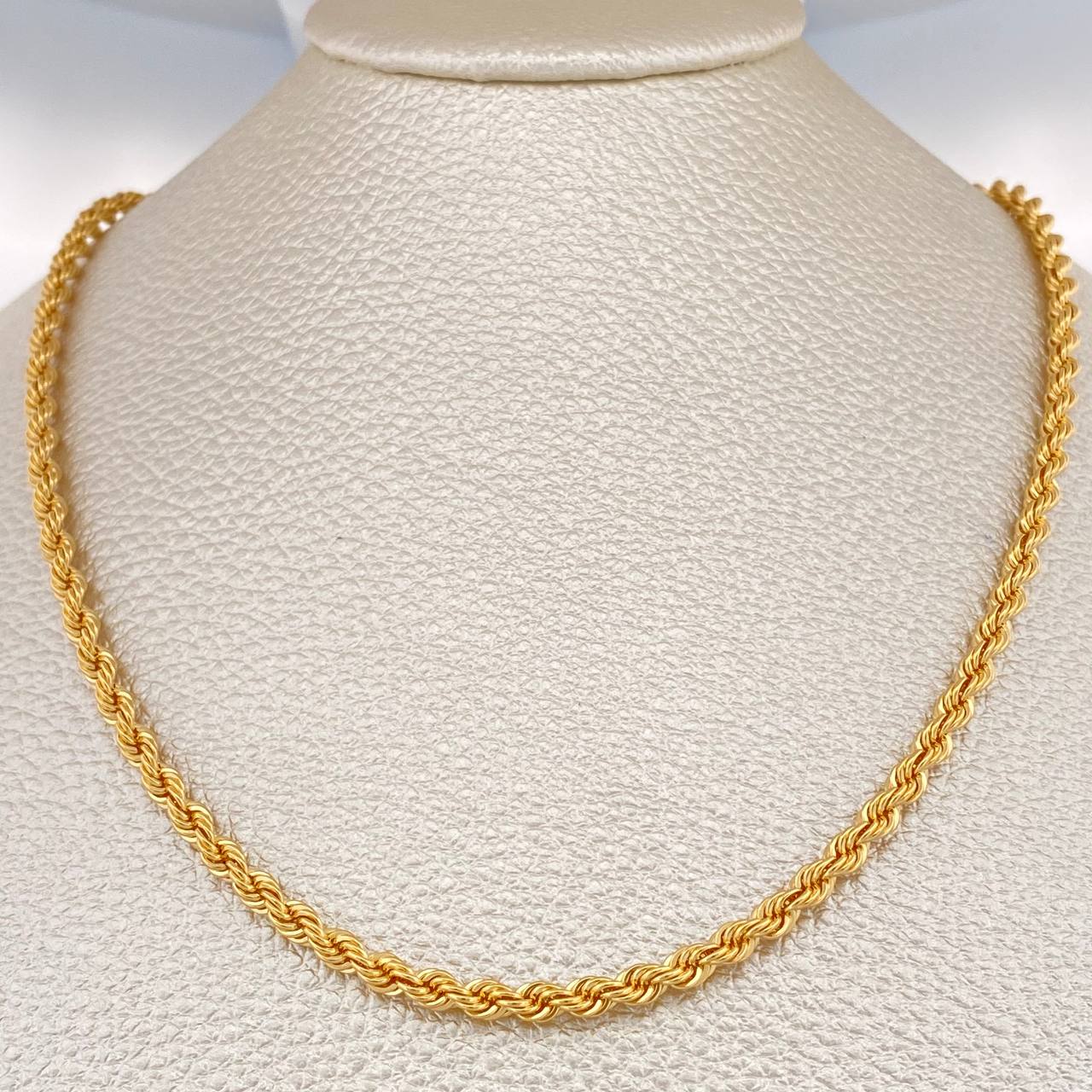 Cadena Lazo 8.35gr / 60cm / 3.1mm Oro Amarillo +3 18K $