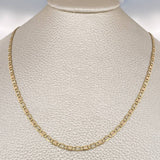 Cadena Escalera Plana 6.05gr / 50.5cm / 2.5mm Tres Oros +3 18K $