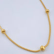 Cadena Cordon Dona 6.35gr / 45.5cm / 1.5mm Oro Amarillo +3 18K $