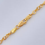 Cadena Roll-on Doble 4.05gr / 50.5cm / 3.21mm Oro Amarillo +3 18K $