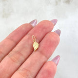 Dije Ala 0.2gr / 1.5cm / Oro Amarillo 18K ©