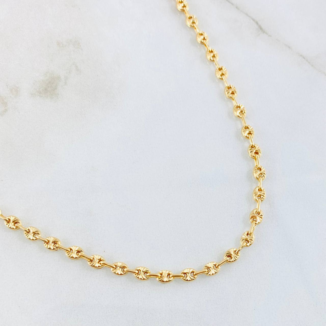 Cadena Gc Diamantada 6.75gr / 45cm / 3.3mm Oro Amarillo 18K ©