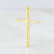 Dije Crúz Cubica 2.1gr / 2.8cm / Oro Amarillo 18K