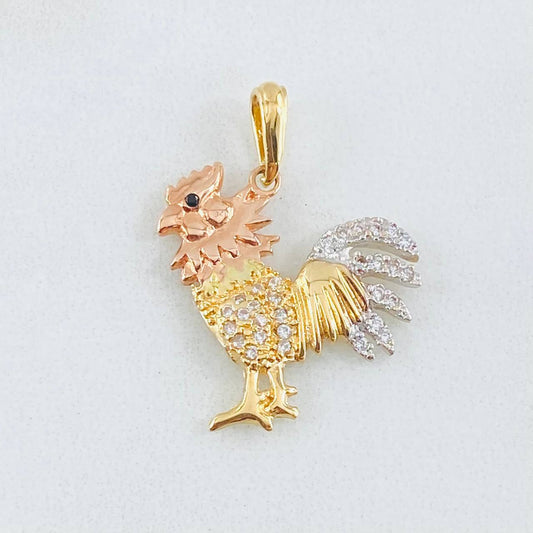 Dije Gallo 2.1gr / 2.5cm / Tres Oros 18K