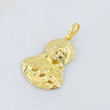 Dije Relieve Corazón de Jesús 0.9gr / 2.7cm / Oro Amarillo 18K