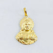 Dije Relieve Corazón de Jesús 0.9gr / 2.7cm / Oro Amarillo 18K