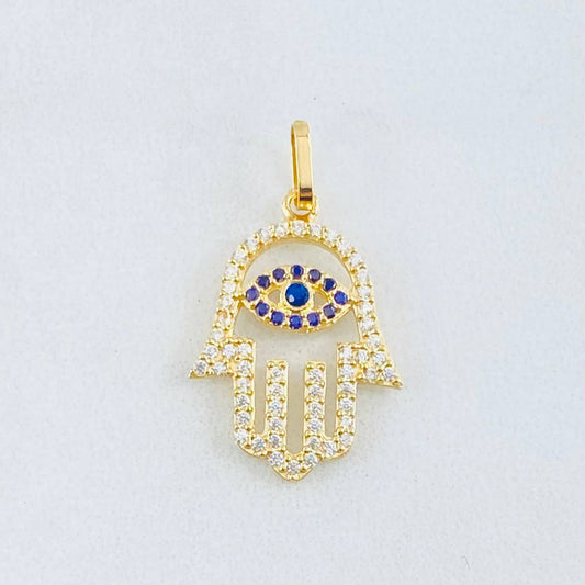 Dije Mano Hamsa 1.25gr / 2.4cm / Oro Amarillo 18K