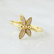 Anillo Libelula 1.65gr / T6 1/2 / Oro Amarillo 18K