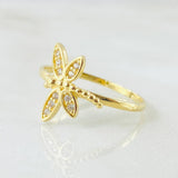 Anillo Libelula 1.55gr / T6 / Oro Amarillo 18K ©
