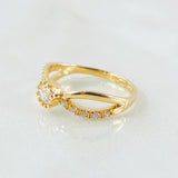 Anillo Infinito Parcial 2.35gr / T6 1/4 / Oro Amarillo 18K