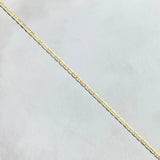 Cadena Escalera 1.55gr / 40cm / +3 Oro 18K