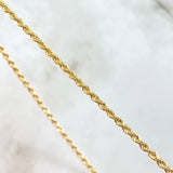 Cadena Lazo 2.55gr / 40cm / 2.1mm Oro Amarillo +3 18K ©