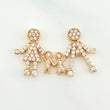 Herraje Familia De Cuatro 2gr / 2.5cm / Oro Amarillo 18K %