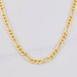 Cadena Figaro 4.2g / 60cm / 3.4mm Oro Amarillo 18K