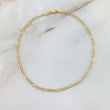 Tobillera Figaro 1.5gr / 24cm / 2.6mm Oro Amarillo +1