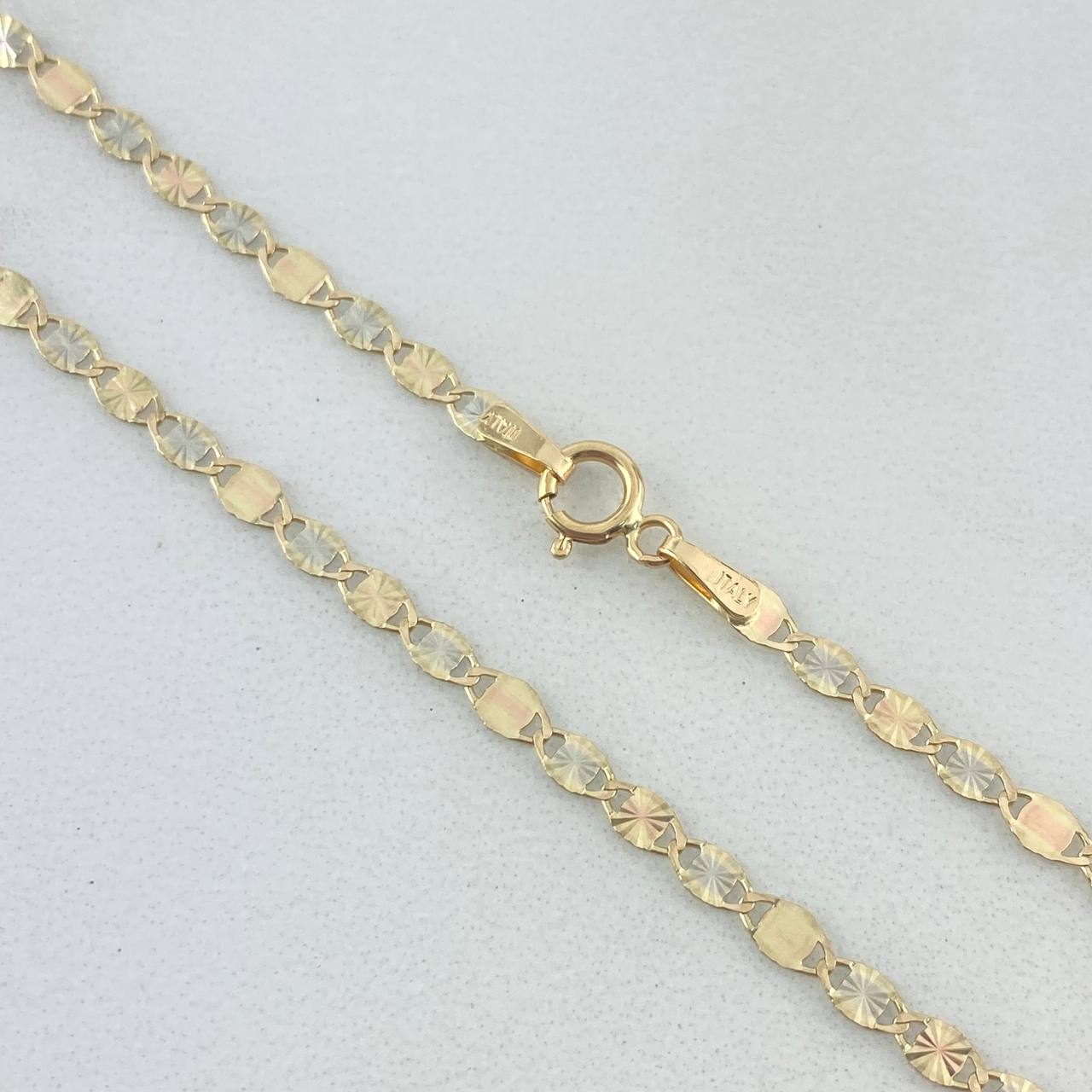 Pulso Plana 3x1 1.2gr / 18.5cm / 2.8mm Diamantada Tres Oros +3