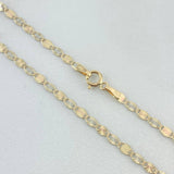 Pulso Plana 3x1 1.2gr / 18.5cm / 2.8mm Diamantada Tres Oros +3