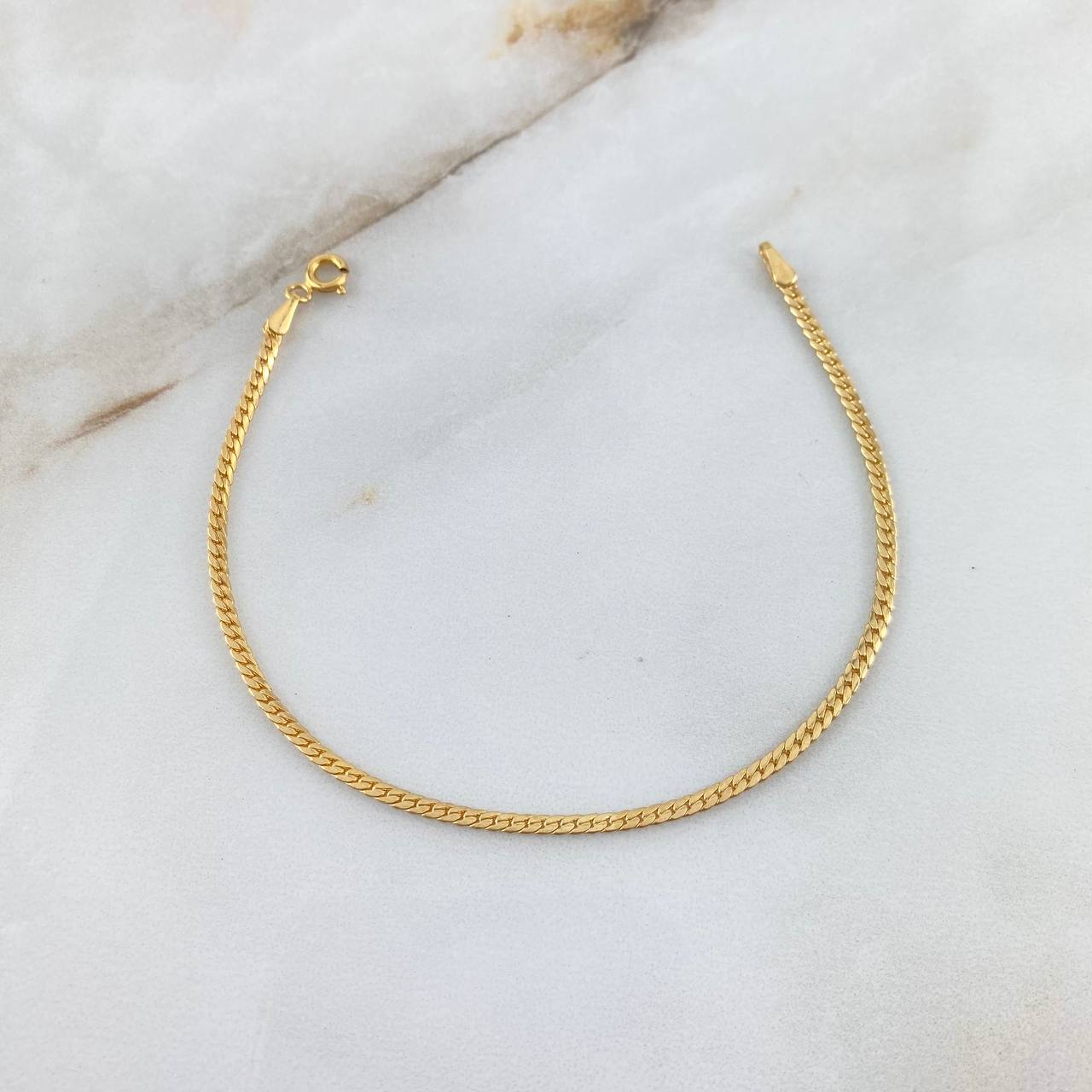 Pulso Serpiente 1.5gr / 18cm / 2.2mm Oro Amarillo +3 *