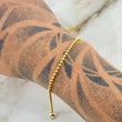 Pulso Militar 4.7gr / 20cm / 2mm Bolas Lisas Oro Amarillo +3 *
