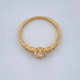 Anillo Churumbela Esferas 2.2gr / T6 1/4 / Oro Amarillo 18K %