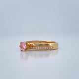 Anillo Solitario Churumbela 2.45gr / T6 / Oro Amarillo 18K %