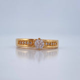 Anillo Churumbela Solitario 3.45gr / T6 1/2 / Oro Amarillo 18K %