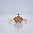 Anillo Corona 1.5gr / T7 / Oro Amarillo 18K %