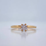 Anillo Solitario 1.65gr / T6 3/4 / Oro Amarillo 18K %