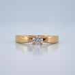 Anillo Solitario 1.95gr / T5 3/4 / Oro Amarillo 18K %
