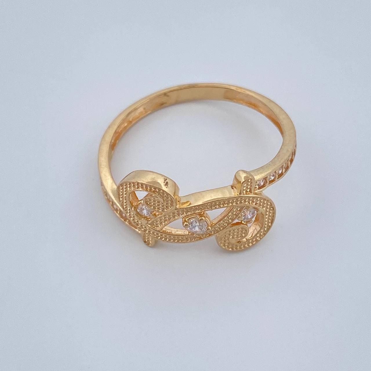 Anillo Nota Musical 2.1gr / T6 1/4 / Oro Amarillo 18K %