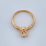 Anillo Solitario Churumbela 2.65gr / T6 3/4 / Oro Amarillo 18K %