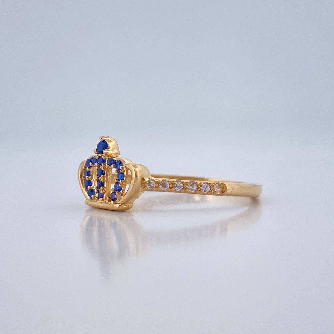 Anillo Corona 1.45gr / T6 3/4 / Oro Amarillo 18K %