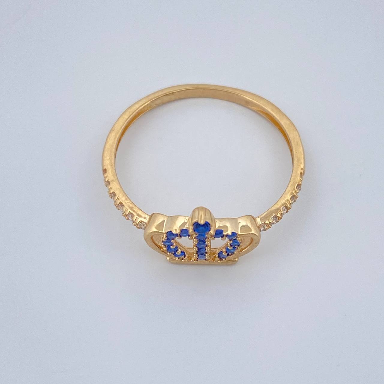 Anillo Corona 1.45gr / T6 3/4 / Oro Amarillo 18K %